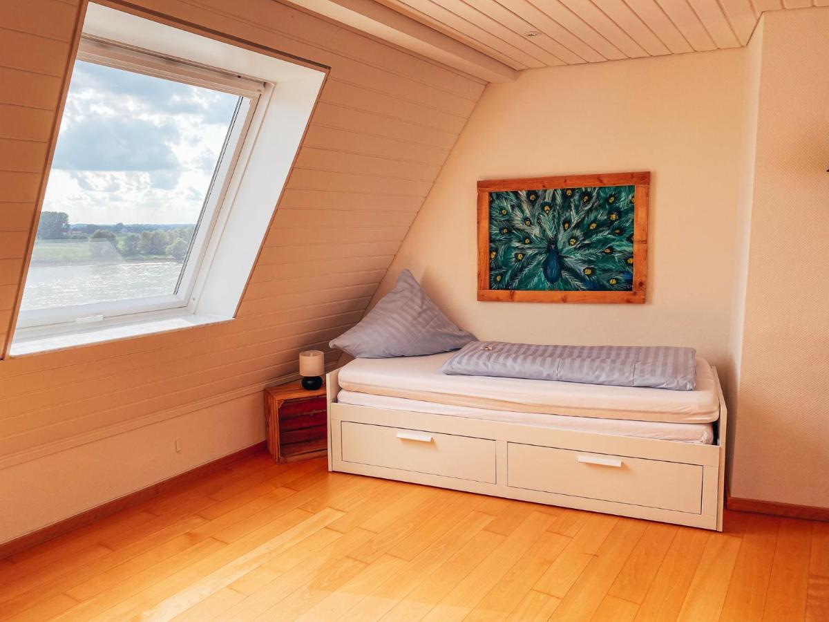 Rheinloft 3 - Grosse Giebelwohnung Mit Dachterrassen An Der Rheinpromenade إميريش المظهر الخارجي الصورة