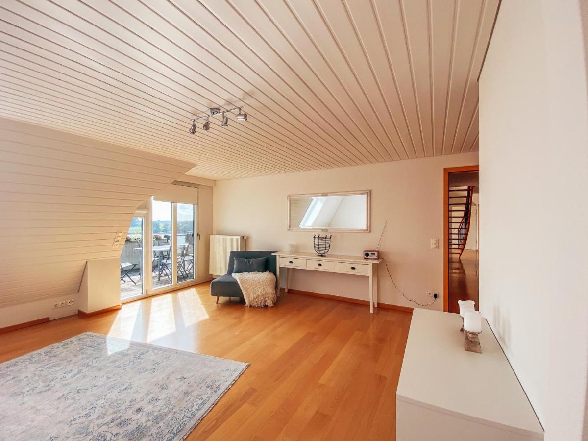 Rheinloft 3 - Grosse Giebelwohnung Mit Dachterrassen An Der Rheinpromenade إميريش المظهر الخارجي الصورة